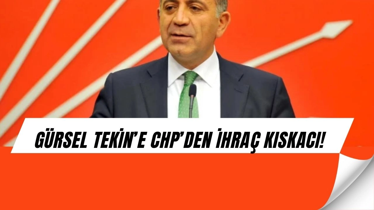 CHP’de Gürsel Tekin Depremi: Savunma İçin 15 Günlük Süre Verildi!