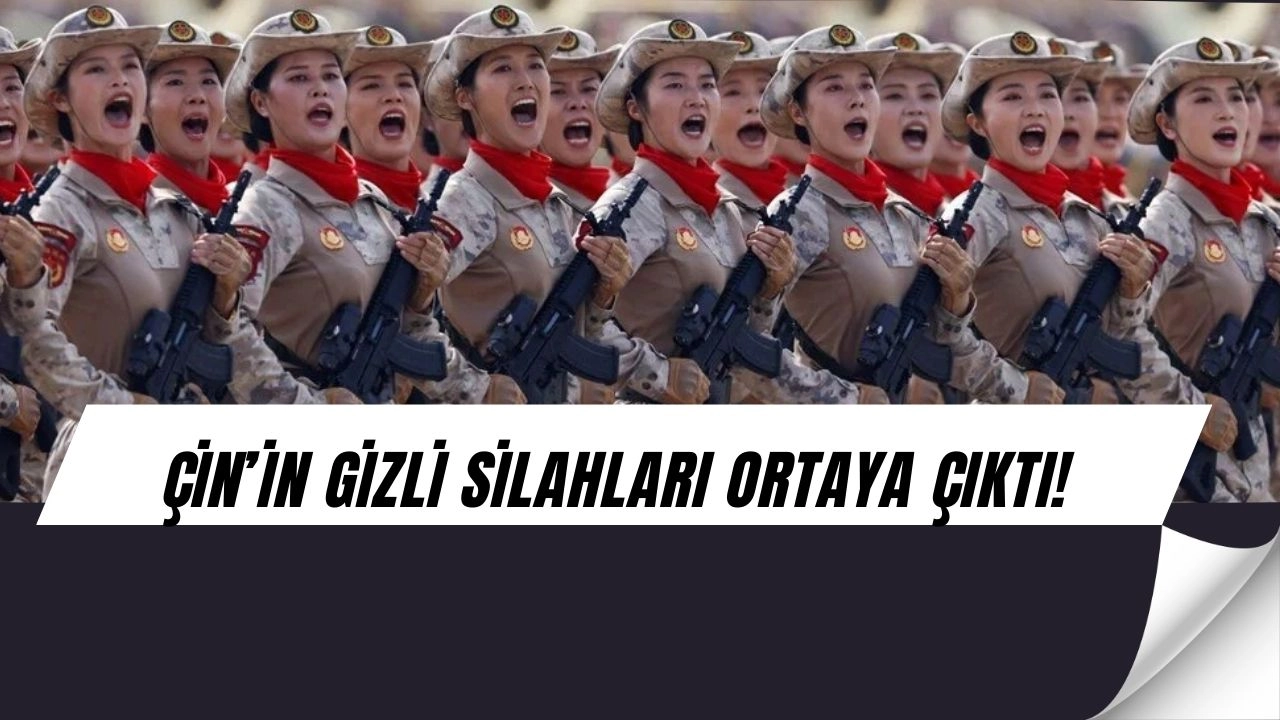Çin’den Şok Güç Gösterisi: ABD’ye Meydan Okuyan Silahlar İlk Kez Görüldü!