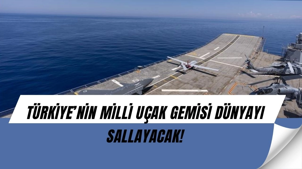 Türkiye’nin Dev Projesi Dünyada Ses Getirdi! Le Figaro’dan Olay Milli Uçak Gemisi Yorumu