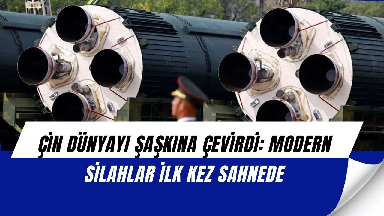 Çin’den Şok Gövde Gösterisi! Dünyada İlk Kez Sergilendi