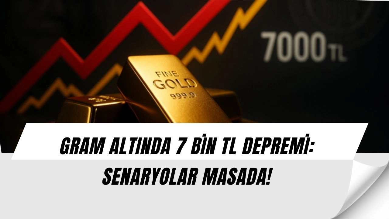 Gram Altında Tarihi Senaryo: 7 Bin TL Kapıda, Yatırımcılar Şaşkına Dönecek!