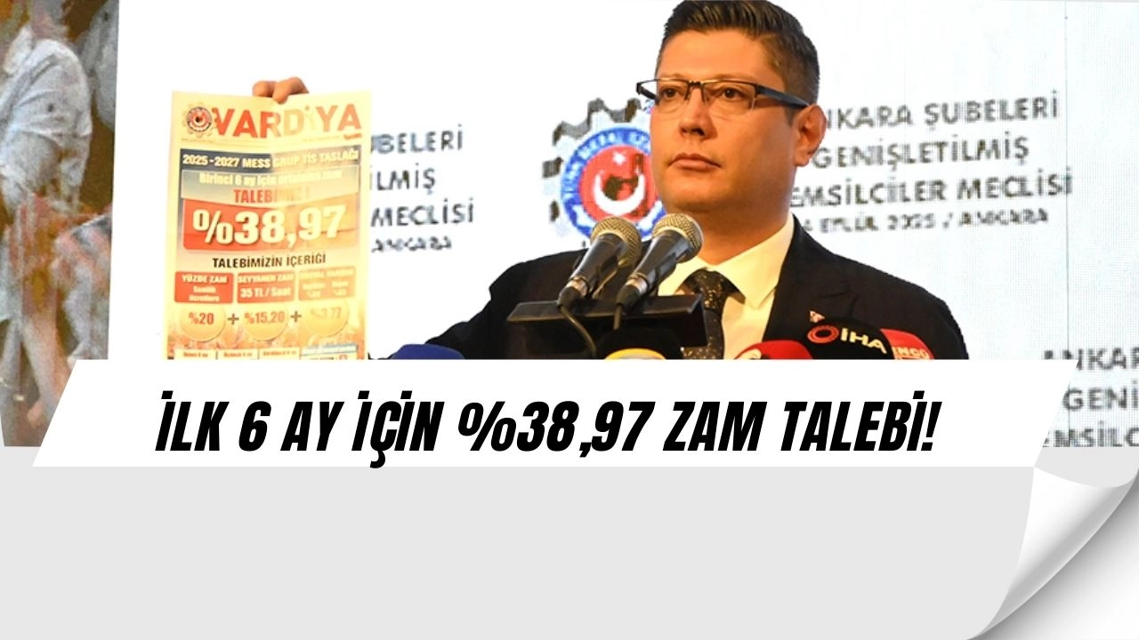 Türk Metal’den dev zam talebi: İlk 6 ay için %38,97 istendi!