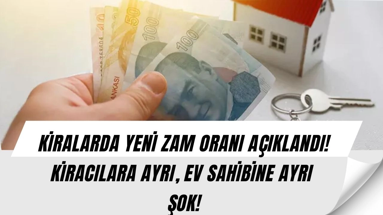 Kiralarda yeni şok! İşte Eylül ayı zam oranı (KİRACI MISINIZ, EV SAHİBİ Mİ?)