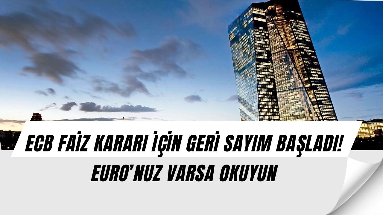 Euro Bölgesi enflasyonu beklentileri aştı! ECB faiz kararı şok yaratabilir