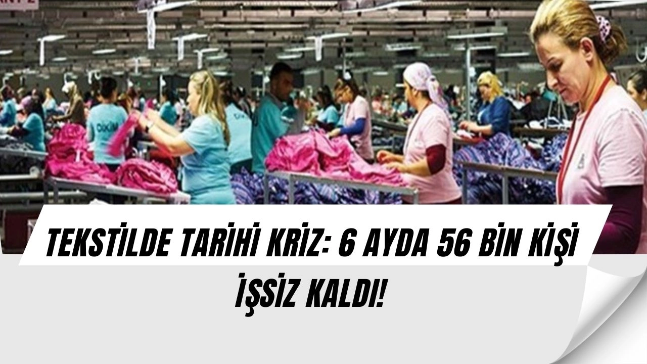 6 ayda 3 binden fazla şirket battı! Tekstil ve giyimde büyük çöküş