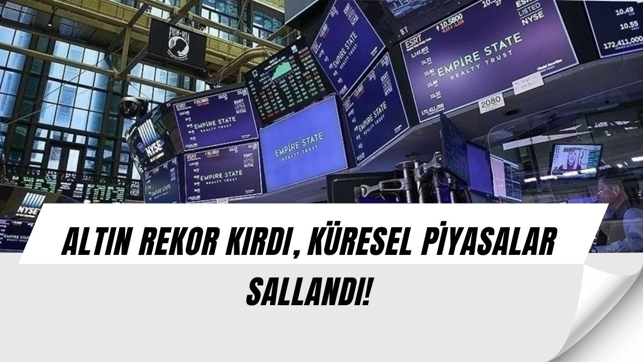Altın rekor kırdı, piyasalar diken üstünde: Yatırımcılar büyük fırtınaya hazırlanıyor!