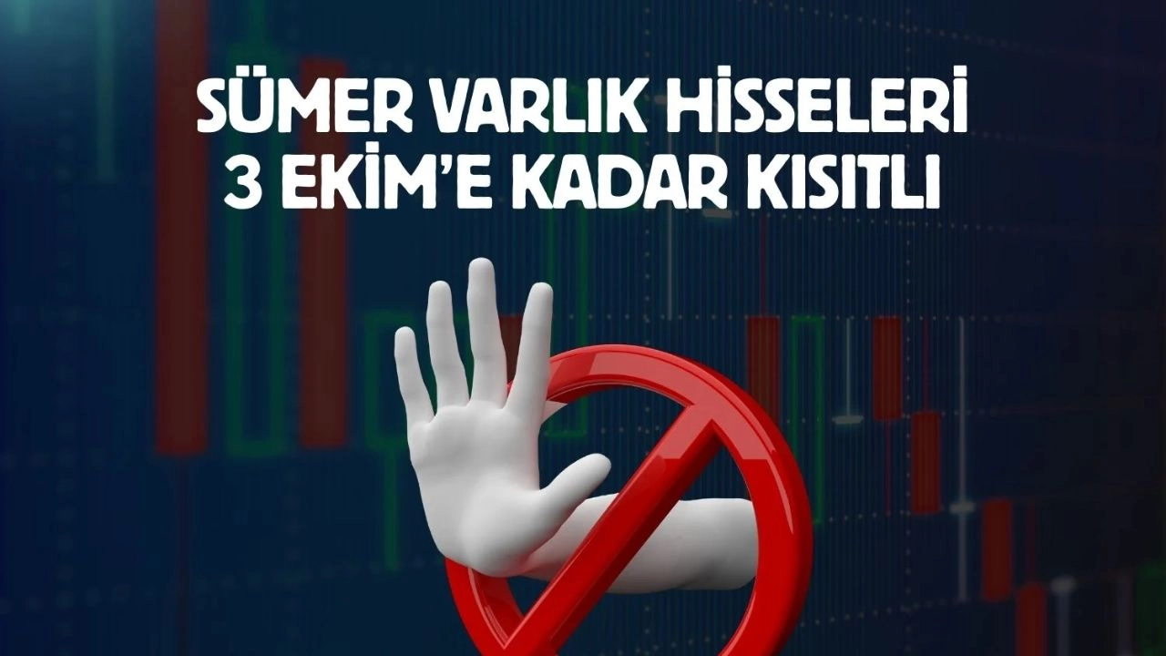 SMRVA hisselerine şok tedbir: Açığa satış ve kredili işleme yasak geldi!