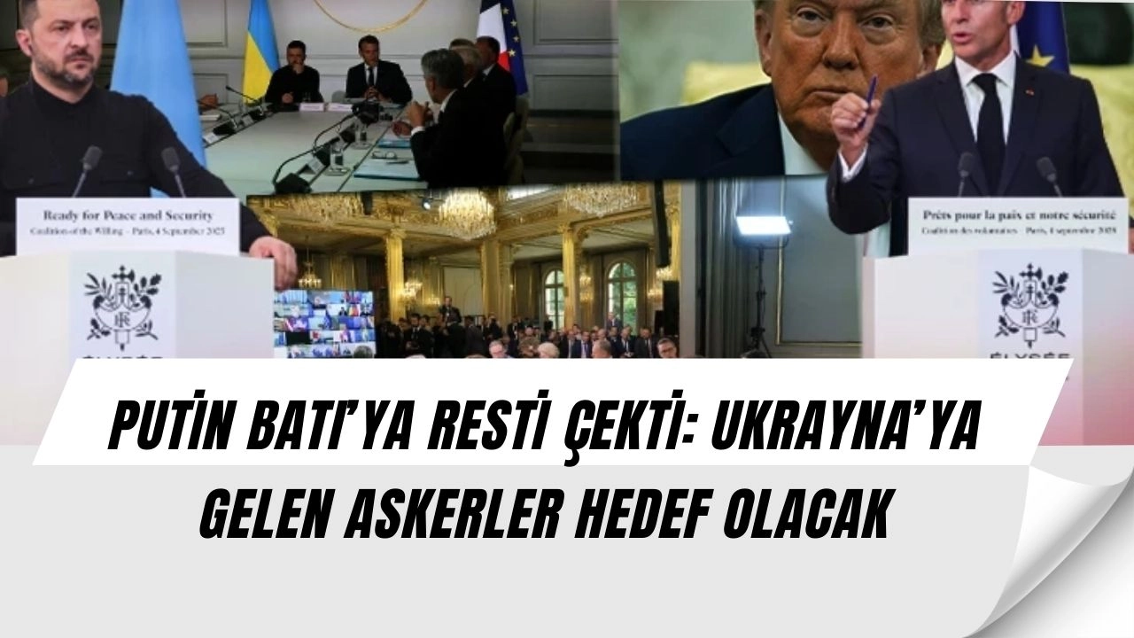 Putin’den Şok Uyarı: “Batı’nın Ukrayna Planı Hayata Geçerse Birlikler Meşru Hedef Olur”