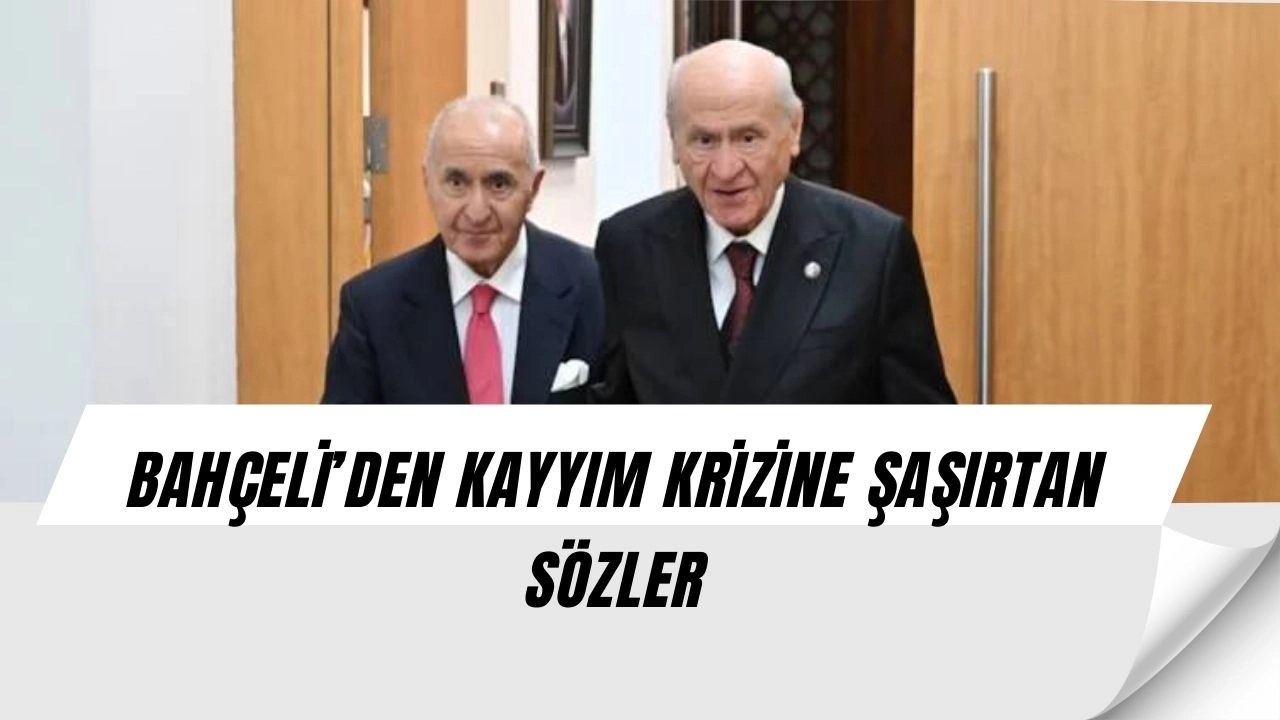 Hikmet Çetin’den flaş açıklama: “Bahçeli, kayyım tartışmasına bakın ne dedi!”