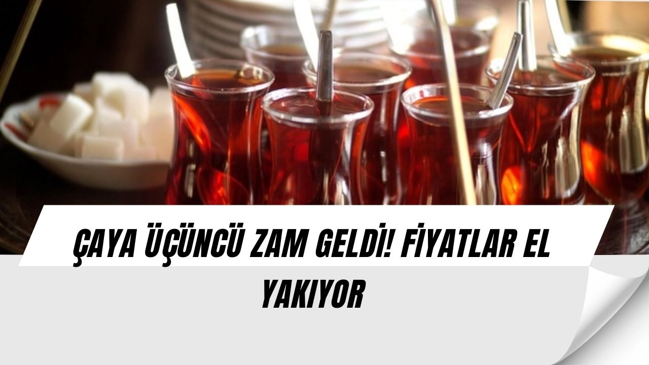 Çaya şok zam: Üçüncü artış sonrası fiyatlar uçtu!