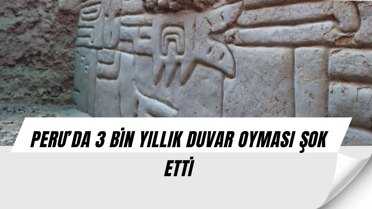 Peru’da 3 Bin Yıllık Şok Keşif: Duvarın Ardındaki Gizem Ortaya Çıktı!