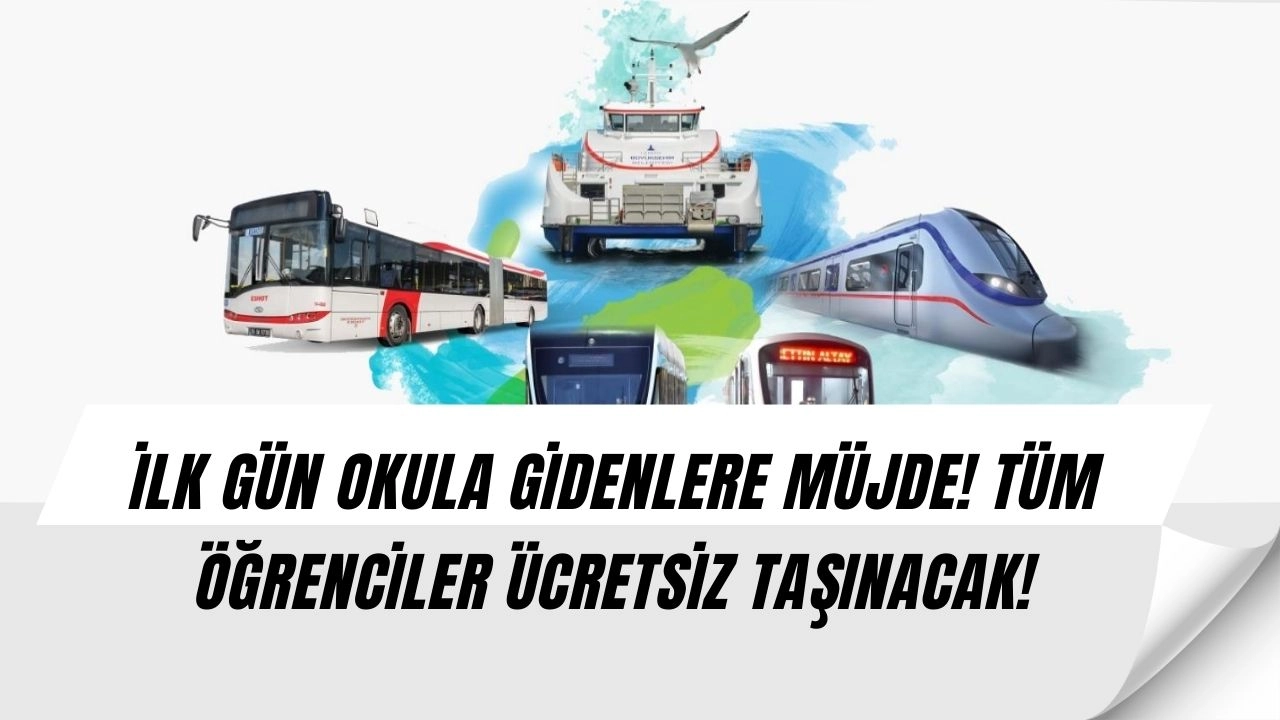 Müjde! Türkiye'de O Şehirde Öğrencilere OKULUN İLK GÜNÜNDE Büyük Sürpriz!