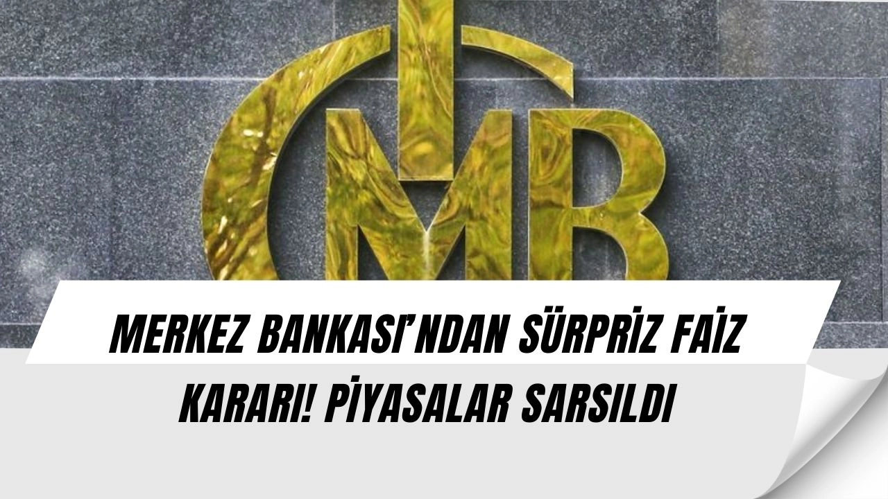 Merkez Bankası’ndan Şaşırtan Hamle! Faizler Yine Düştü, Piyasalarda Büyük Soru İşaretleri