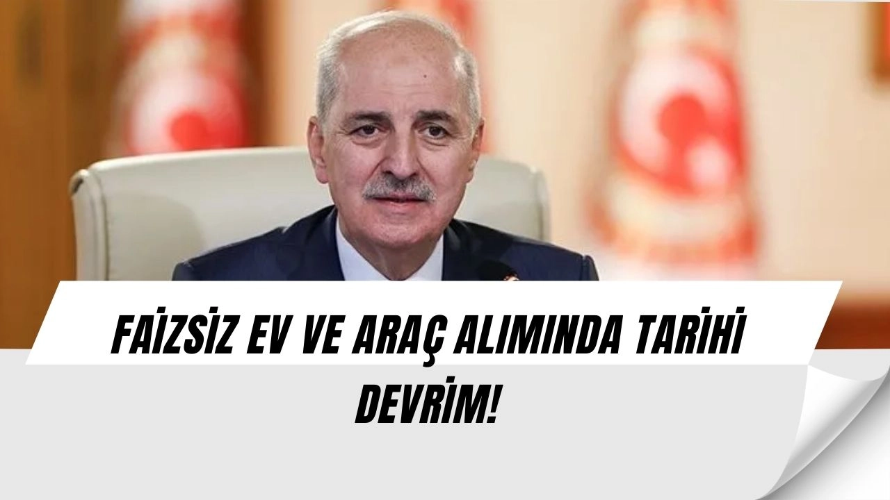 Bakan Kurum’dan Dev Adım: Faizsiz Ev ve Araç Alımında Yeni Dönem Başlıyor!