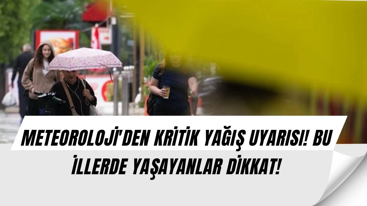 Meteoroloji Duyurdu: 5 İlde ŞOK GELİŞME! Görenler Şaşıracak!