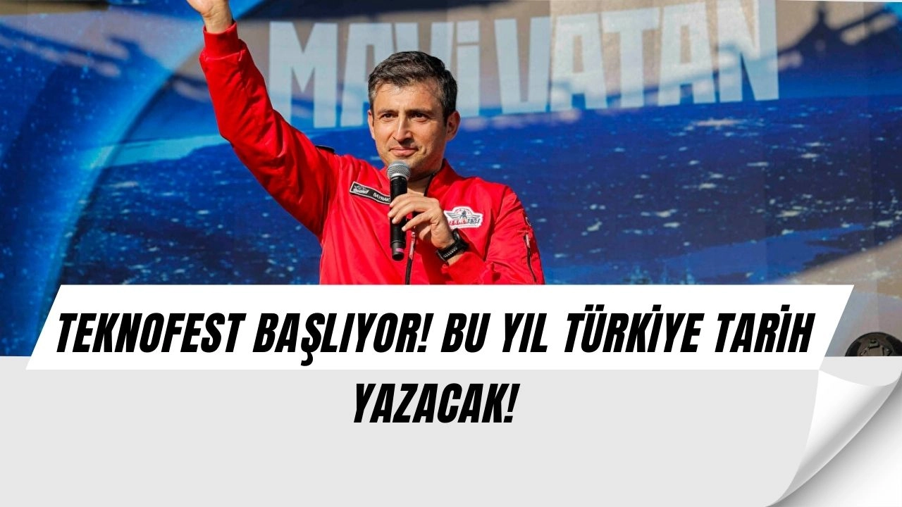 Türkiye'nin Gözü Bu Festivalde! Teknofest Başlıyor!