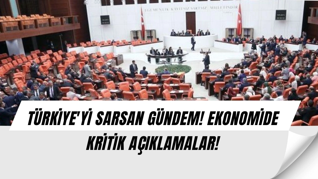 Ekonomiyi Sarsacak Veriler Açıklanıyor! Türkiye'de Gündem Değişiyor!