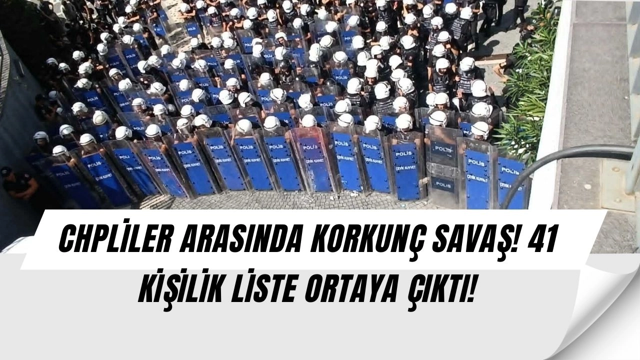 CHP'de Bomba İddia! 41 Kişinin İşine Son Verildi, İşte Gürsel Tekin'in Cevabı