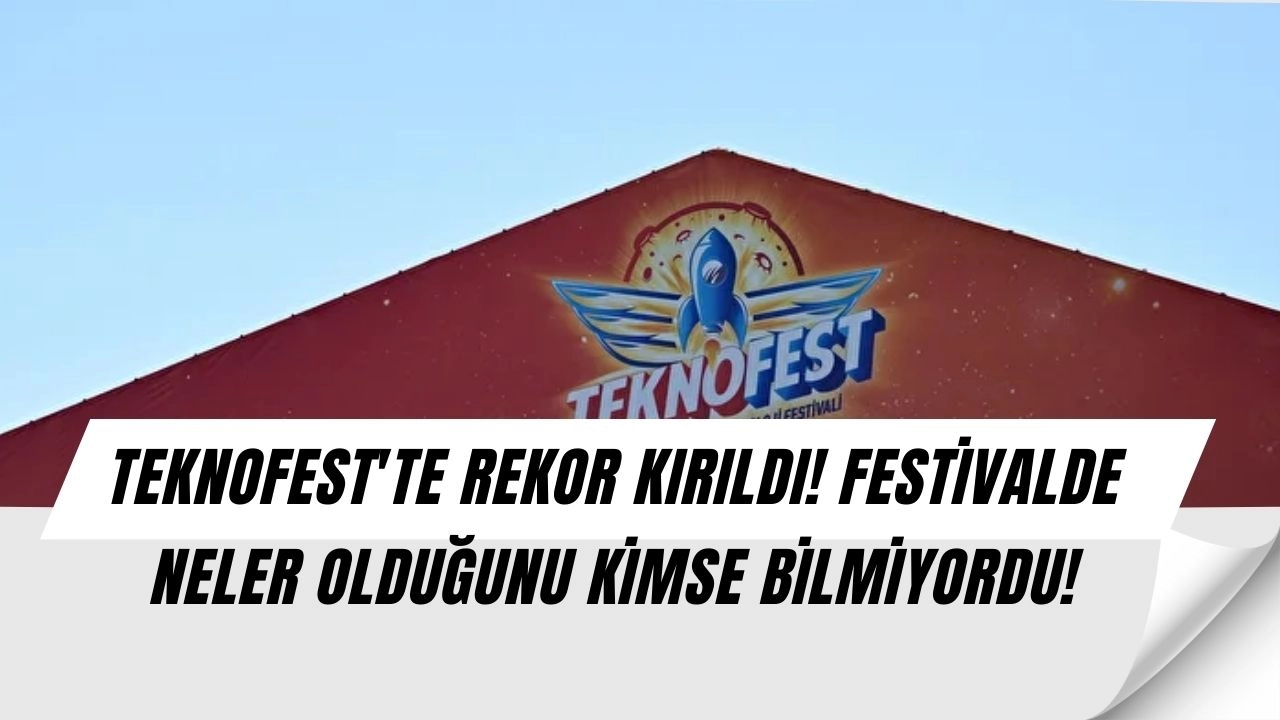TEKNOFEST'te İnanılmaz Kalabalık! Herkes O An İçin Akın Etti, Ortaya Çıkan Manzara Şaşırttı!