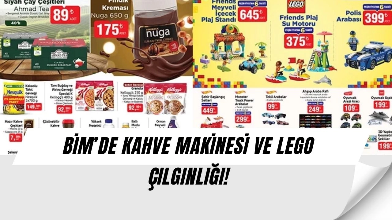 BİM Bombayı Patlattı! O Kahve Makinesi Yarı Fiyatına Geliyor