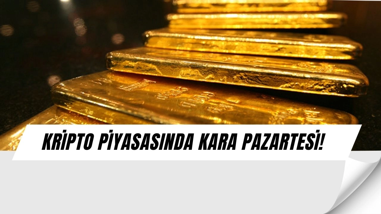 Kripto Piyasasında Kara Pazartesi: Yatırımcıların Serveti Buhar Oldu!