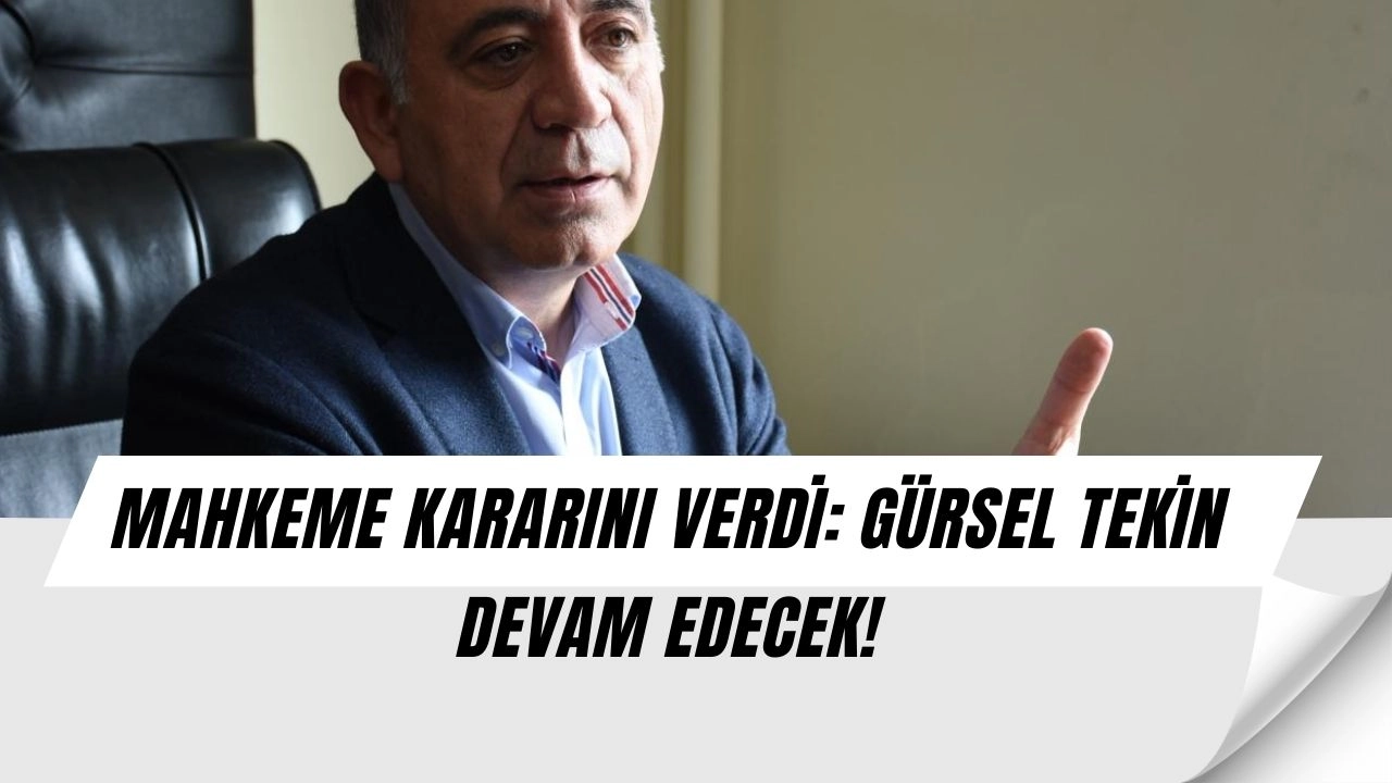 CHP İstanbul’da Şok Karar: Mahkeme Gürsel Tekin’e Devam Dedi, Özgür Çelik’in İtirazı Reddedildi!