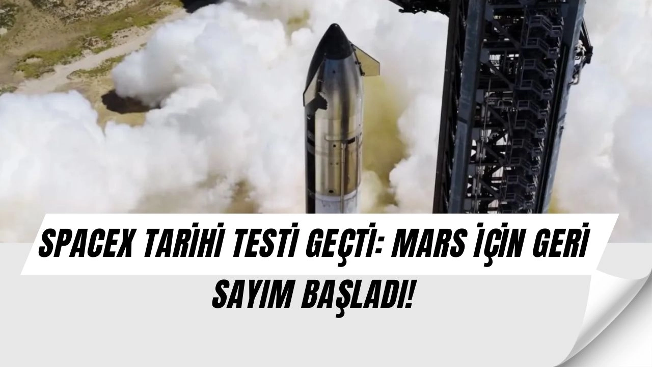 Elon Musk’tan Şok Açıklama: Starship Fırlatmaya Hazır, Mars İçin Geri Sayım Başladı!