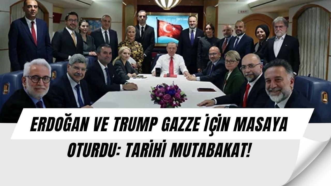Erdoğan-Trump Zirvesinde Gazze Krizi! Dünyayı Sarsacak Karar Masada