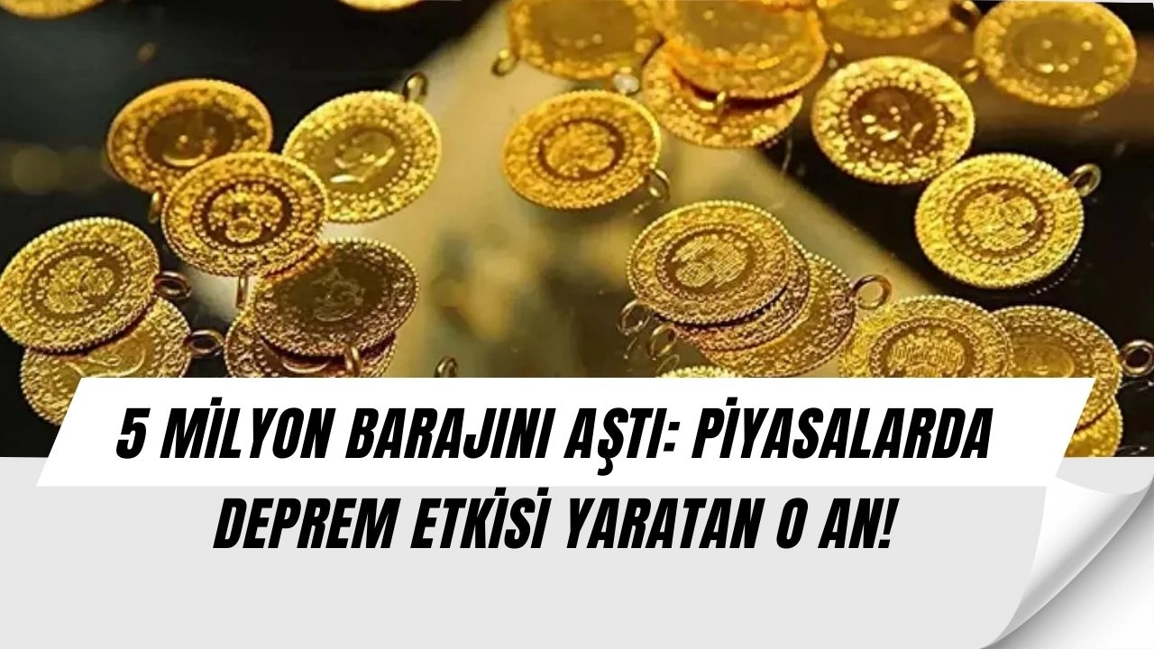 Altın Fiyatları Uçuşa Geçti: O Rakamı Gören Şaştı Kaldı! Tarihi Zirveye Çok Az Kaldı!