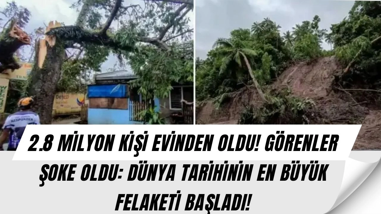 2.8 MİLYON KİŞİ EVİNDEN OLDU! GÖRENLER ŞOKE OLDU: DÜNYA TARİHİNİN EN BÜYÜK FELAKETİ BAŞLADI!