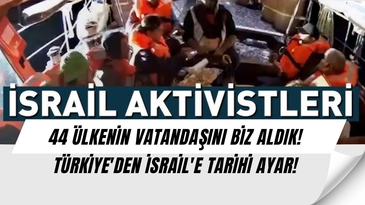 4 ÜLKENİN VATANDAŞINI BİZ ALDIK! TÜRKİYE'DEN İSRAİL'E TARİHİ AYAR!