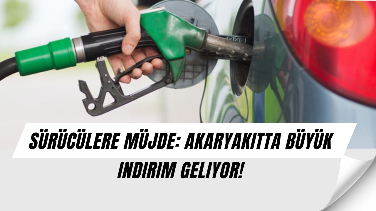 Akaryakıtta Büyük Müjde! Bu Gece Yarısından İtibaren Benzin ve Motorine Çifte İndirim Geliyor