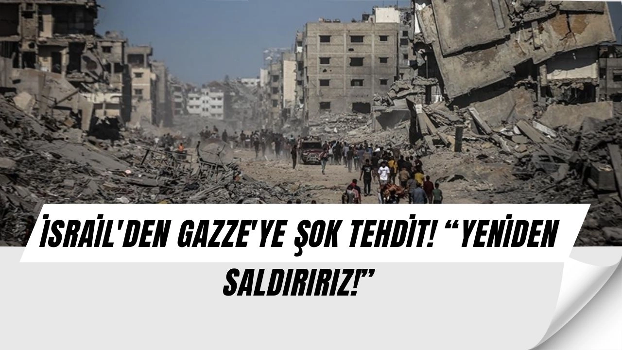 İsrail’den Gazze’ye Yeni Tehdit! Bakan Zohar: “Hamas Anlaşmaya Uymazsa Yeniden Saldırırız!”