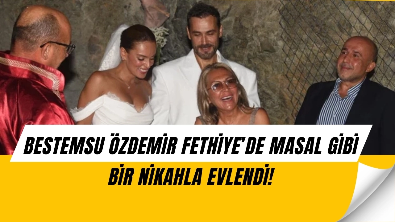 Bestemsu Özdemir evlendi! Nikâh şahitleri ünlülerden oluştu
