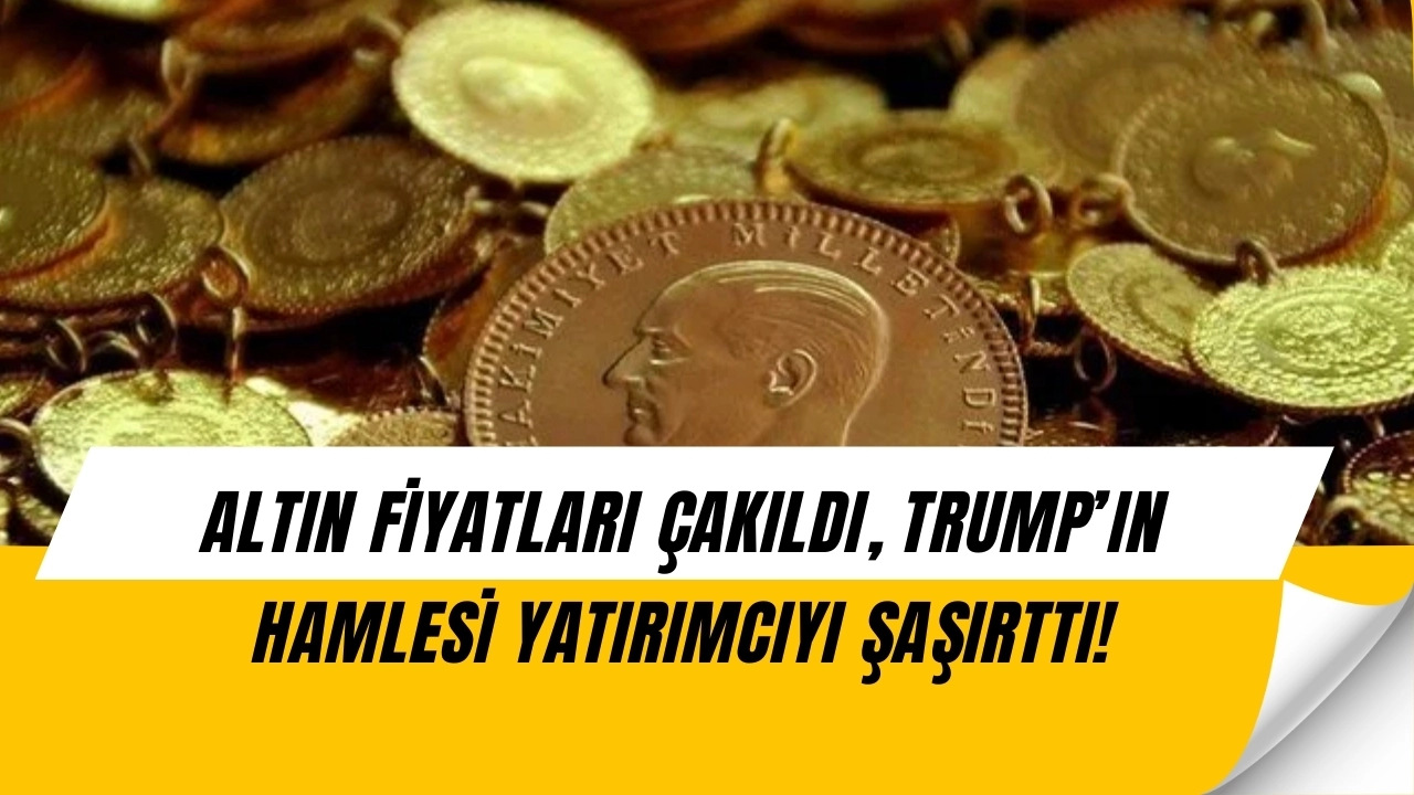 Altın Şokta! Trump’ın Hamlesi Sonrası Yatırımcılar Ne Yapacağını Bilemiyor