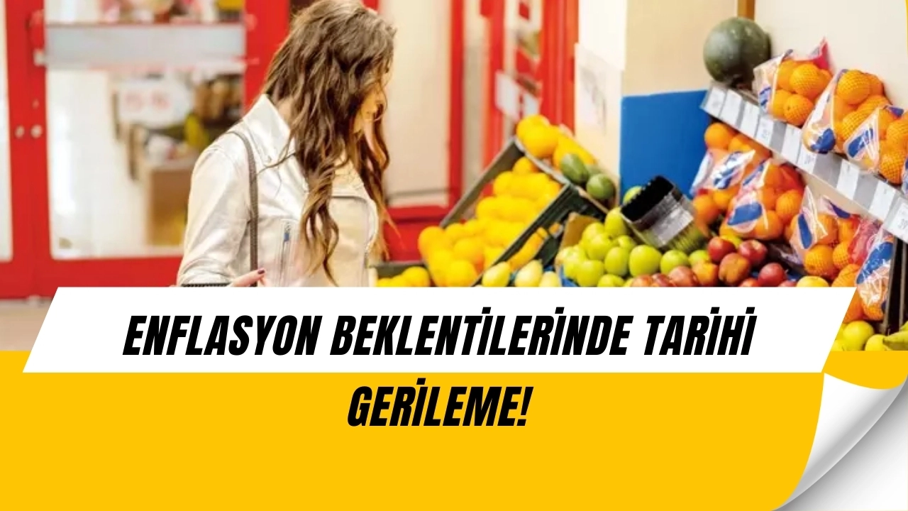 Enflasyon Beklentilerinde Büyük Sürpriz: Rakamlar İlk Kez Bu Kadar Düştü!