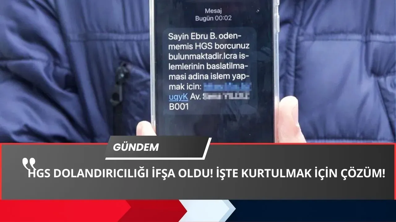 Ödenmemiş HGS Borcunuz Bulunmaktadır DOLANDIRICILIĞINA DİKKAT! İşte Çözümü!