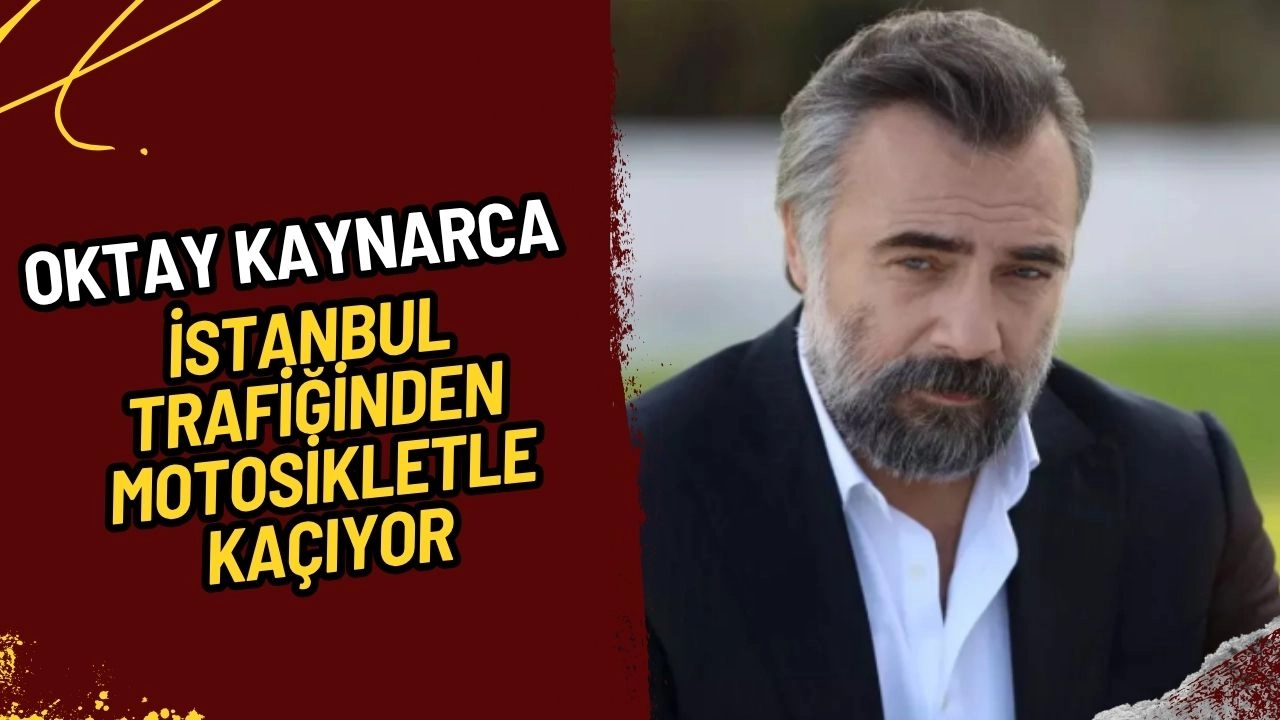 Oktay Kaynarca İstanbul Trafiğinden Motosikletle Kaçıyor: Yeni Ulaşım Tercihi Şaşırttı!