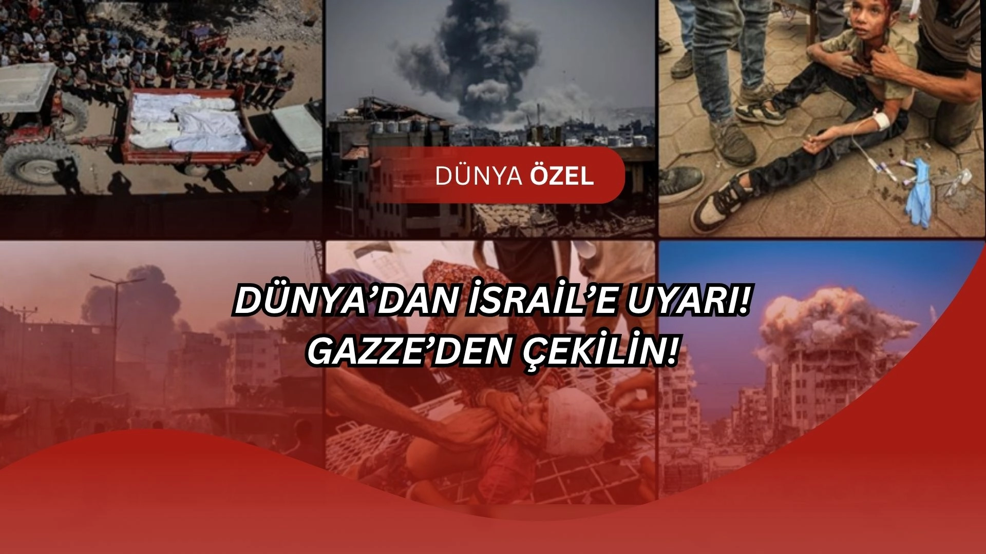 Dünya İsrail'e Karşı Bildiri Yayınladı! Türkiye'den Şok Şerh: “Sınır ve Kudüs Şartı”