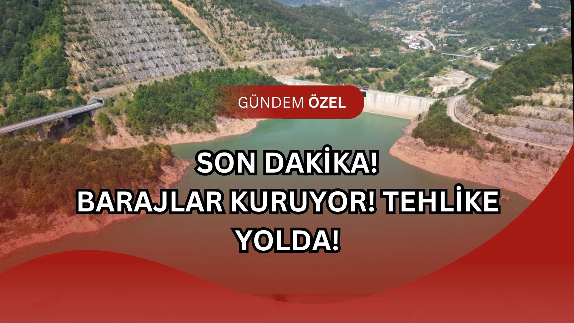 İstanbul Susuz Kalabilir! 6 Barajda Su Seviyesi Alarm Veriyor!