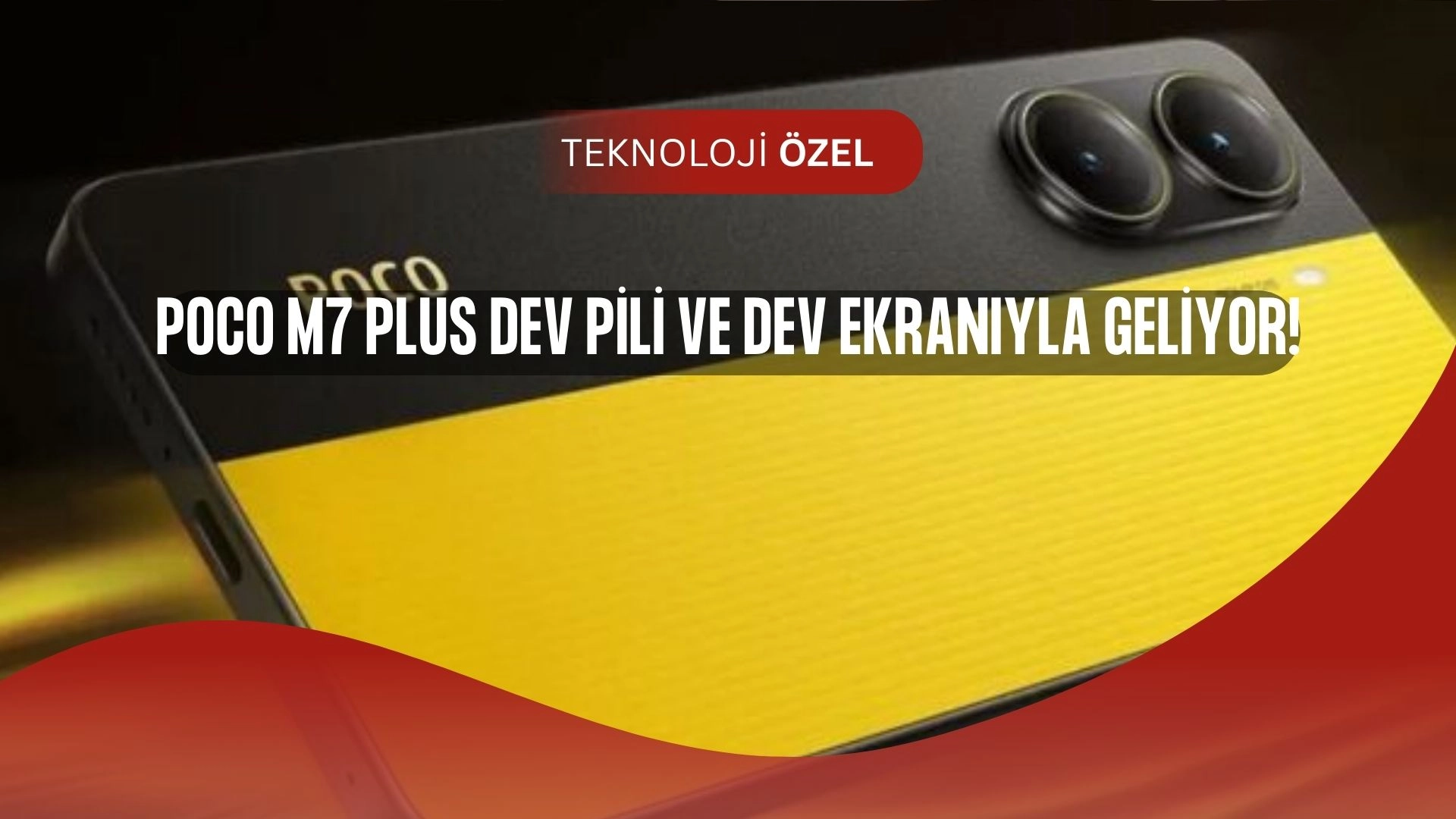 Poco M7 Plus Geliyor! Dev Pil ve Ucuz Fiyatıyla Rakiplerini Silecek
