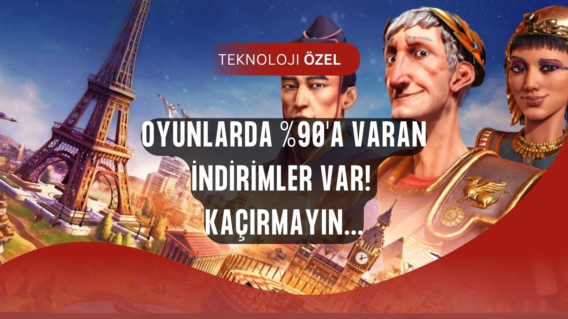 Steam’de Strateji Oyunlarında %90 İndirim: Bu Fiyatlar Kaçmaz!