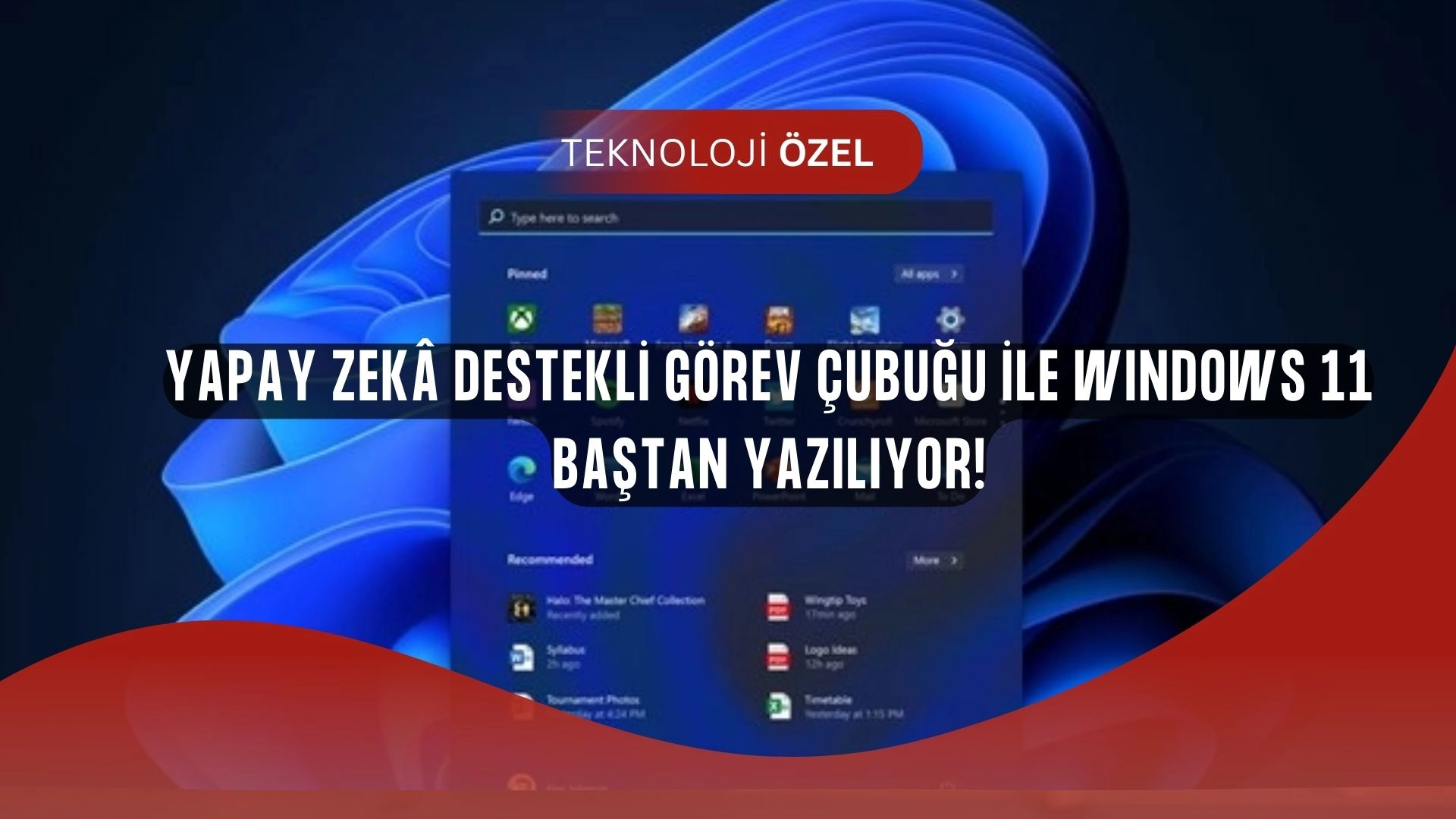 Windows 11’in Görev Çubuğu Değişiyor: Yapay Zekâ Arkadaşı Geliyor!