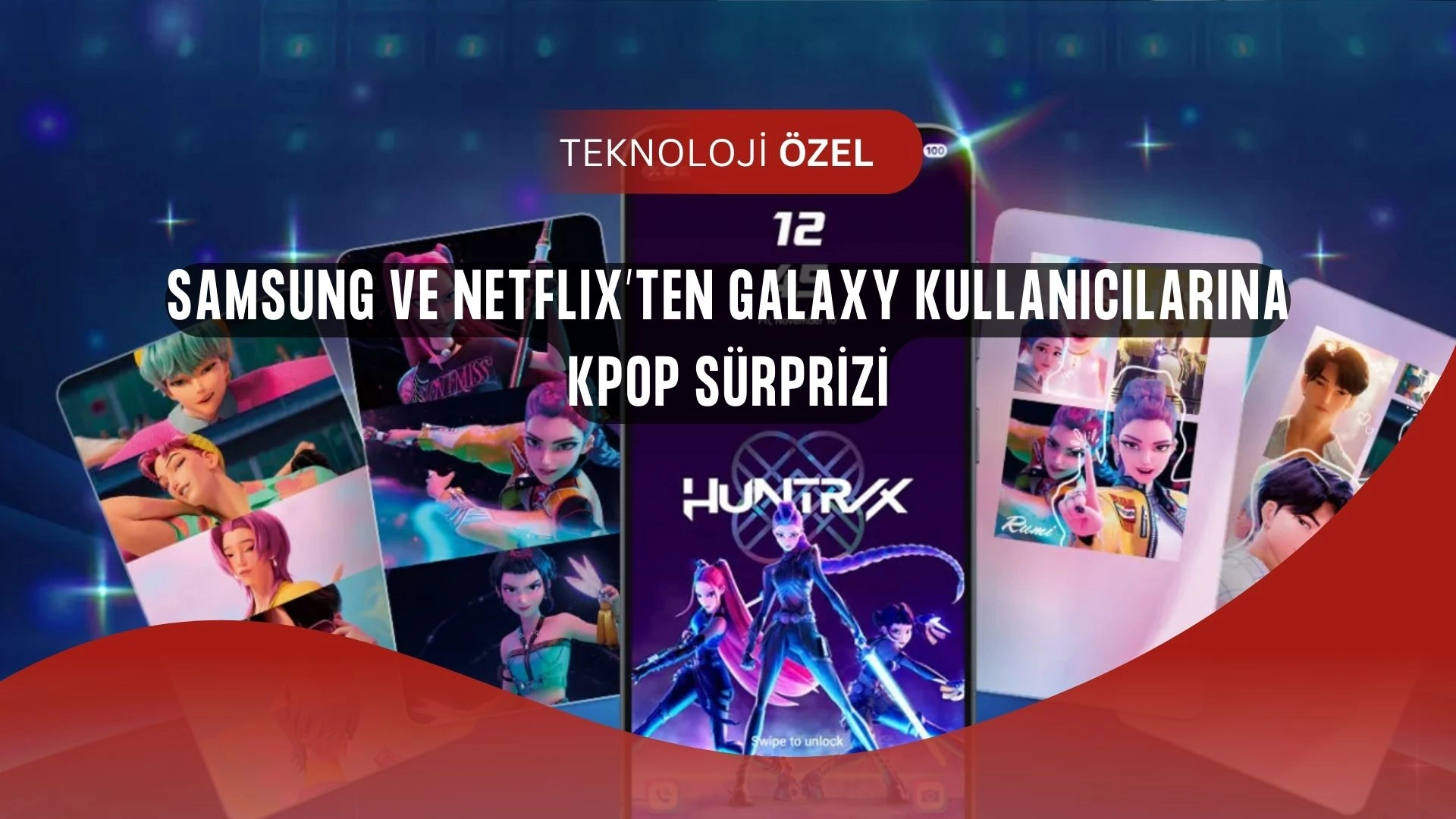 KPop Fırtınası Telefonunuza Geliyor! Samsung ve Netflix’ten Sürpriz Hediye