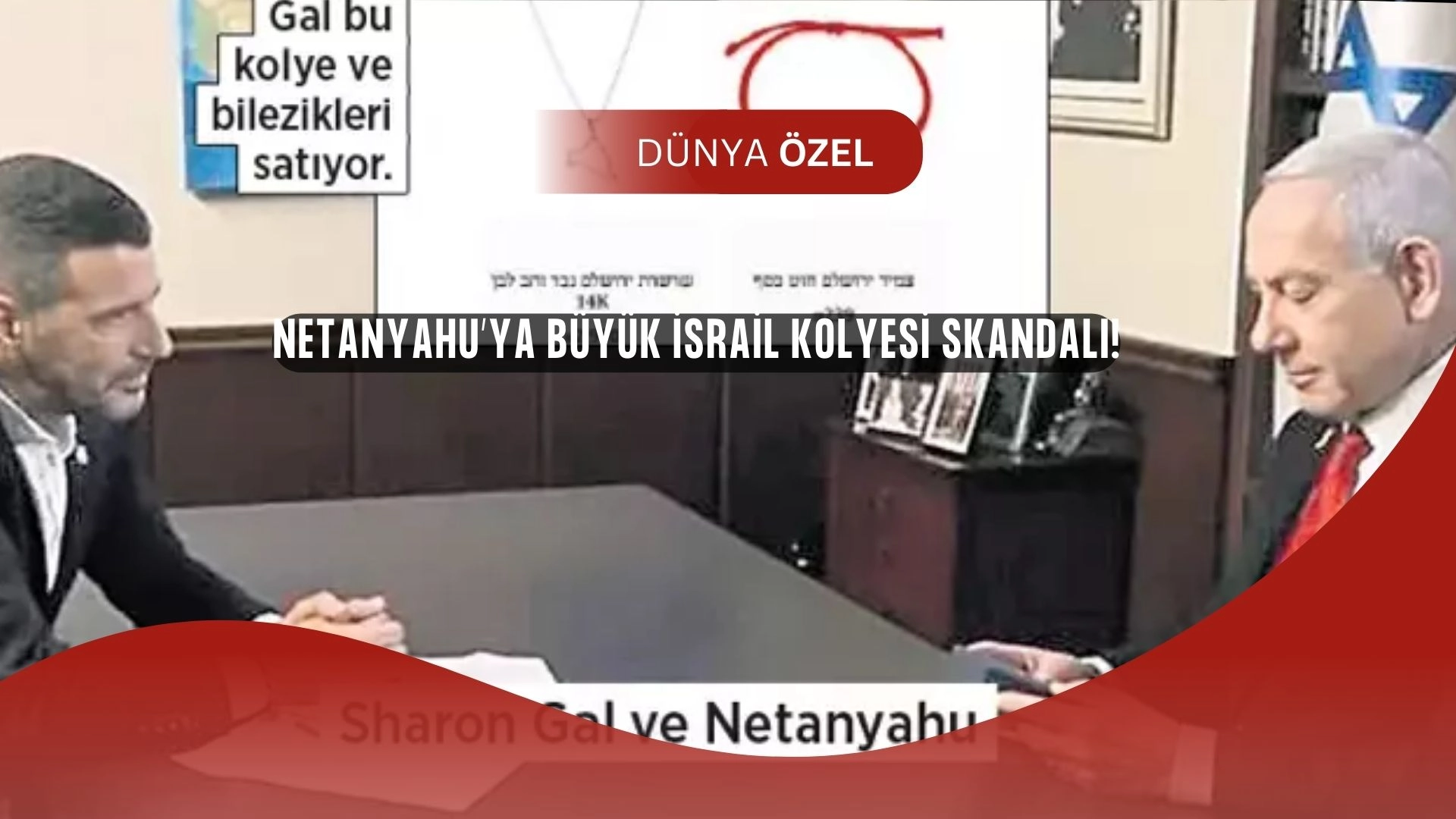 Netanyahu’ya Büyük İsrail Kolyeli Skandal Hediye! Ticaretin Kirli Yüzü Ortaya Çıktı