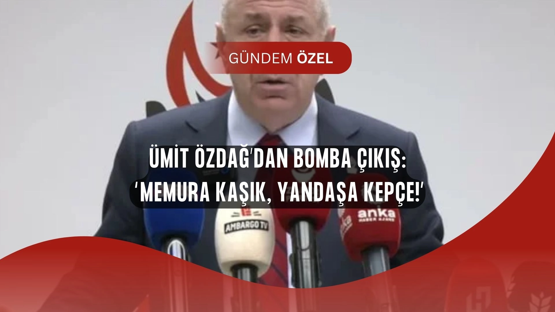 Ümit Özdağ’dan Hükümete Sert Çıkış: “Bu Düzen Çökmüştür!”