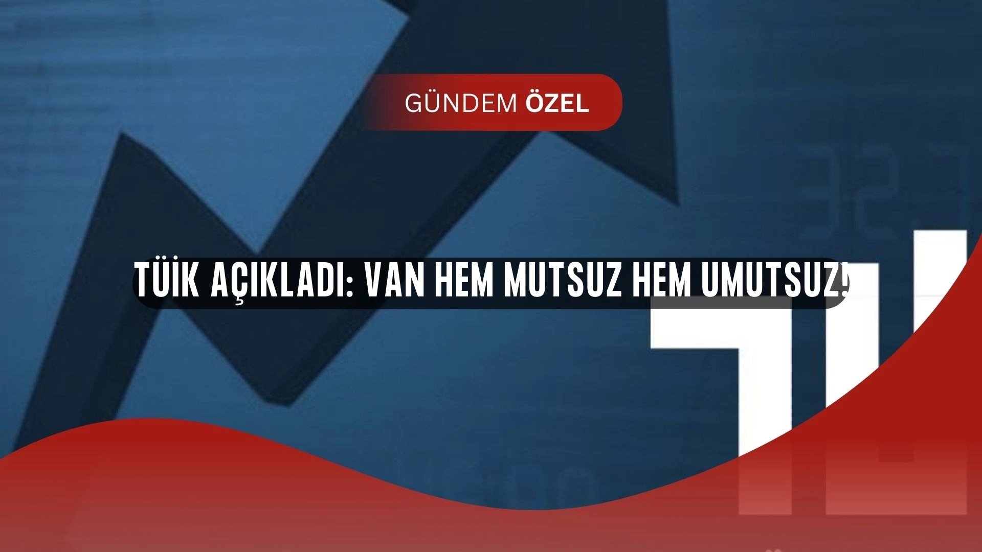 TÜİK’ten Şok Rapor: Van Hem Mutsuz Hem Umutsuz Çıktı!