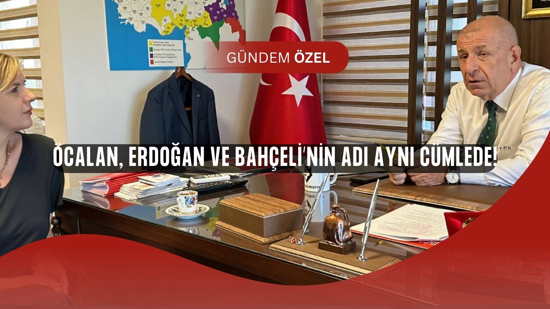 Ümit Özdağ’dan Bomba İddia: “Bahçeli, Erdoğan ve Öcalan’ın Kurucu Olduğu İkinci Cumhuriyet”