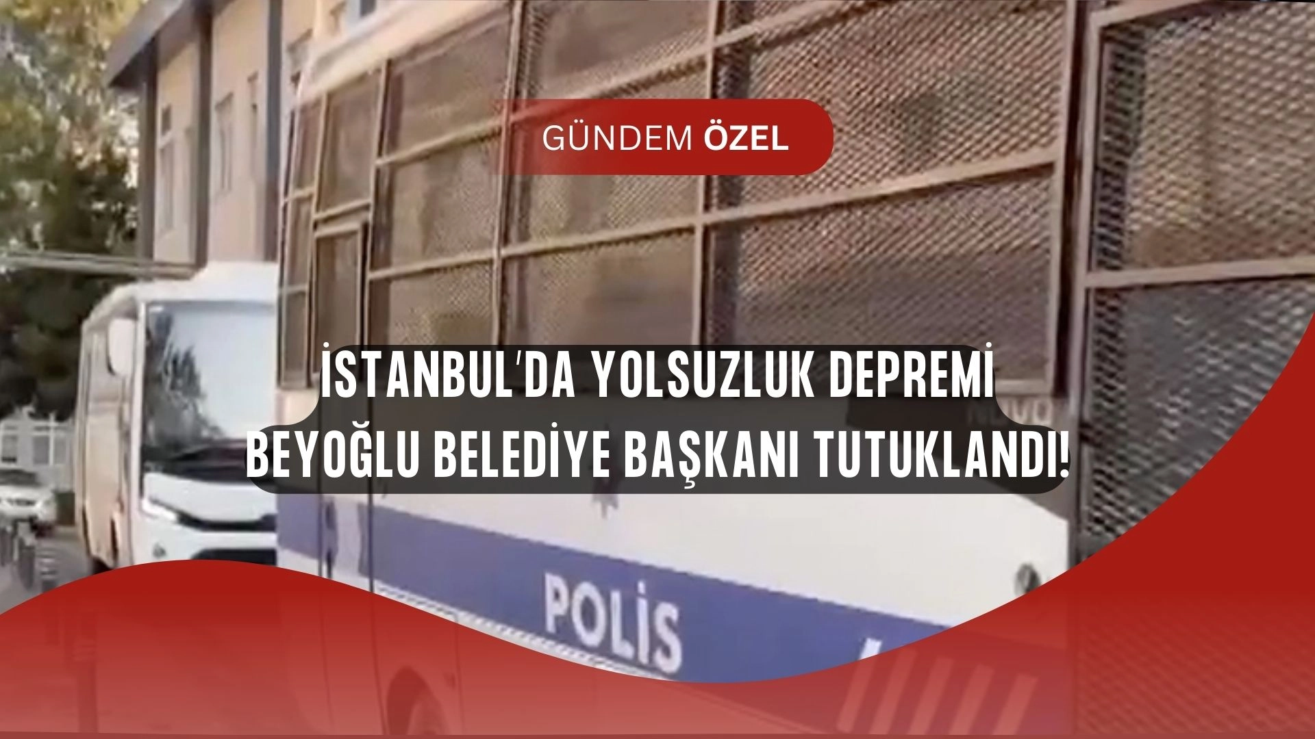 Beyoğlu Belediye Başkanı tutuklandı! Yolsuzluk soruşturmasında şok gelişme!
