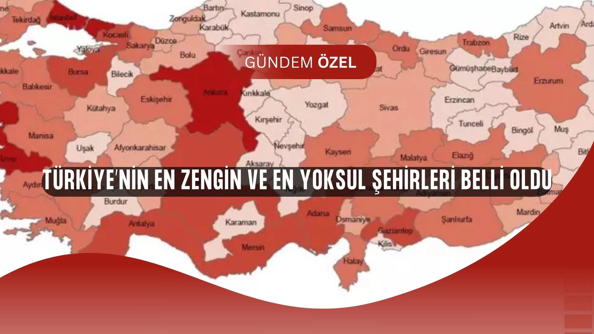 Türkiye’nin En Zengin ve En Yoksul Bölgeleri Açıklandı: İstanbul Zirvede, İşte Şaşırtan Sonuçlar!